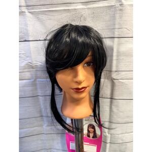 Color 1 easy wig with French braid